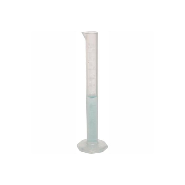 Bel-Art Bel-Art Single Scale Graduated Cylinder 284520000, 10ml Capacity, 0.1ml Graduation, Clear, 1/PK 284520000 - main